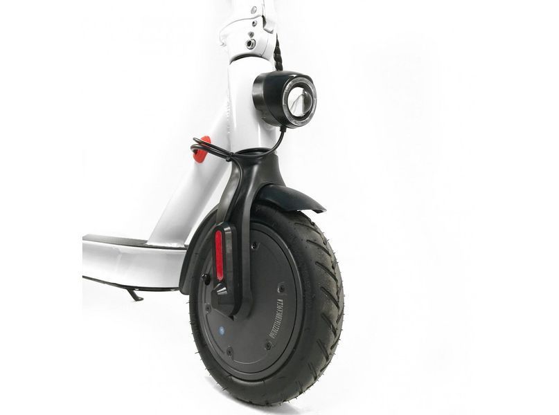 Складний електросамокат Crosser E9 Premium Білий 10" 9,6Ah 36V для дітей і дорослих Електричний Самокат 105 фото