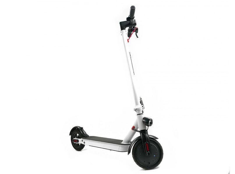 Складний електросамокат Crosser E9 Premium Білий 10" 9,6Ah 36V для дітей і дорослих Електричний Самокат 105 фото