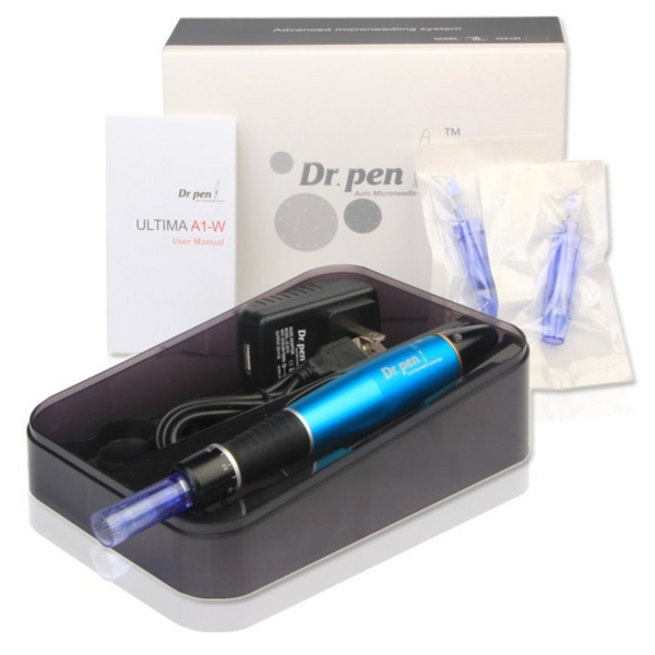 Набір дермапен Dr. Pen A1-W + 50 картриджів для фракційної мезотерапії та мікронідлінгу A1W5009H фото