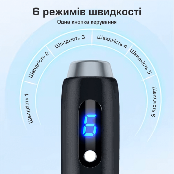 Набір  Дермапен Dr.Pen М7S  На Акумуляторі Чорний + картриджі для дермапена 10 шт M7SB1011H фото
