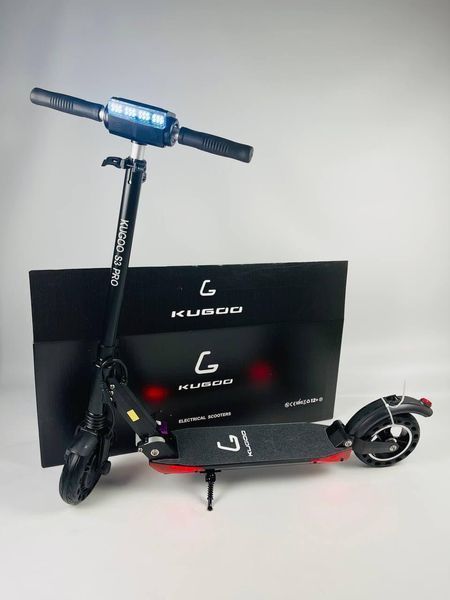 Електросамокат Kugoo S3 Pro Jilong Black Чорний Складний електричний самокат Куго С3 Про для дітей/дорослих 058П фото