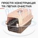 Переноска Для Кішок і Собак Контейнер Для Авіа Перевезення Живітних із Металевими Кріпленнями та Дверію+ HKX-001 фото 3